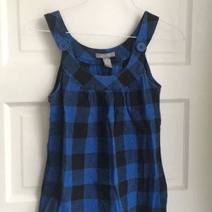 Vintage dELiA*s Blue Checkered Plaid Shirt